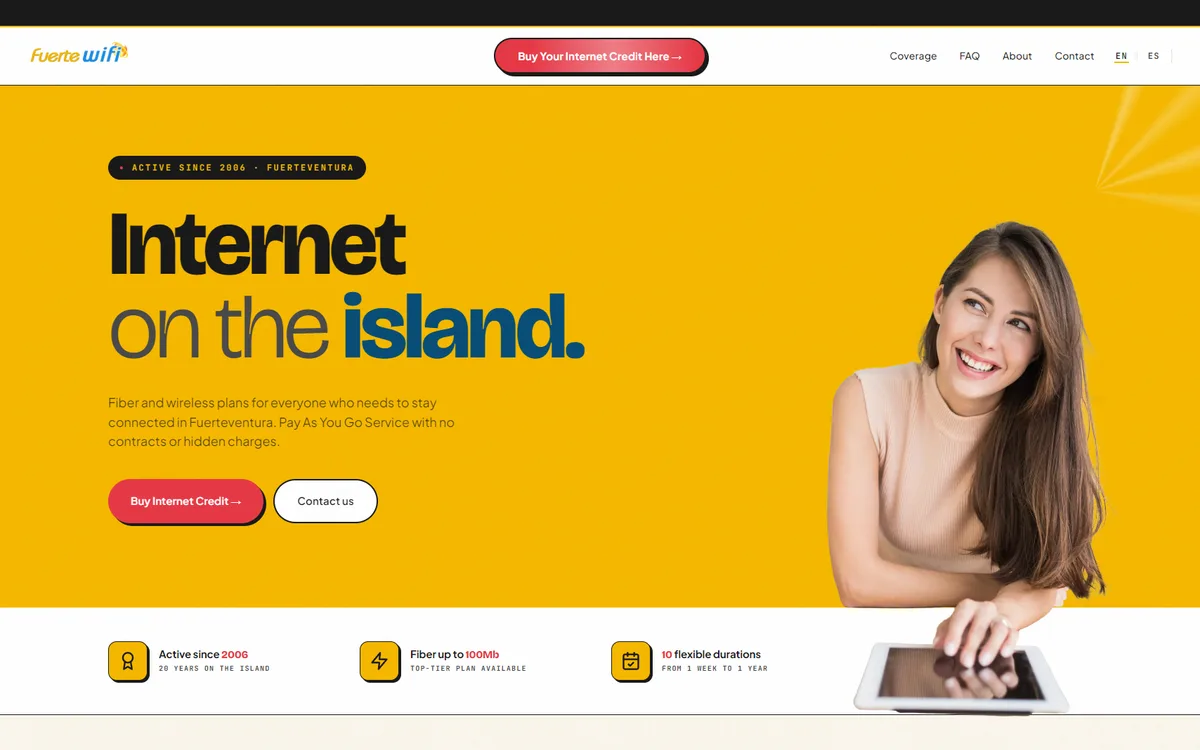 Fuertewifi — home del sitio